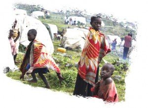 Congolese Kids in Refugee Camp