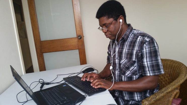 Komla Lokpo, research assistant